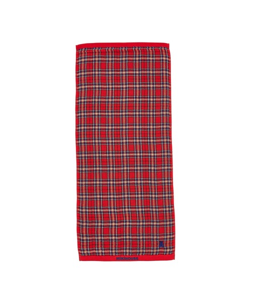 MIKI HOUSE（ミキハウス）の「【ふわはだたおる】フェイスタオル（ベビーギフト・キッズ・ネイビー/レッド・ONE SIZE）」の14枚目の写真