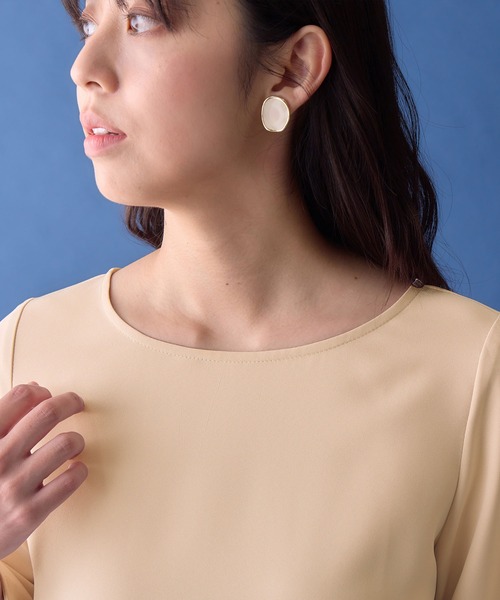 alotta(アロッタ)の「きれいめペプラムセットアップ(スーツパンツ・レディース・ベージュ/ブラック・L/LL/M)」の13枚目の写真