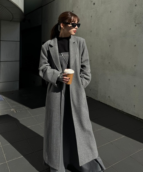 LEANN MOMENT(リーンモーメント)の「Zip baretop dress(ワンピース・レディース・ブラック/グレー・SMALL/MEDIUM)」の14枚目の写真