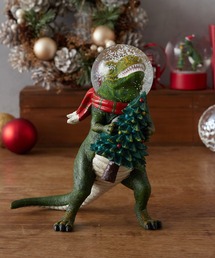 BIRTHDAY BAR | GLOBE DINOSAUR HOLD ON TREE スノードーム(インテリア雑貨)