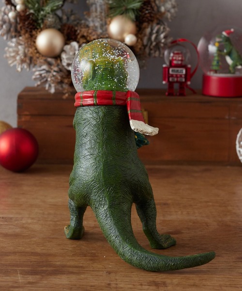 BIRTHDAY BAR（バースデイバー）の「GLOBE DINOSAUR HOLD ON TREE スノードーム（インテリア雑貨・レディース・その他・フリー）」の3枚目の写真