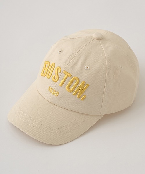 b・ROOM(ビールーム)の「ロゴ刺しゅうキャップ(キャップ・キッズ・アイボリー/モスグリーン/モカ/ネイビー・54cm)」の12枚目の写真