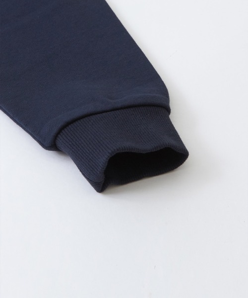 CUBE SUGAR（キューブシュガー）の「スウェット×チェック切替スタンドカラーワンピース（ワンピース・レディース・ブラック/ブラウン/ネイビー・M）」の21枚目の写真