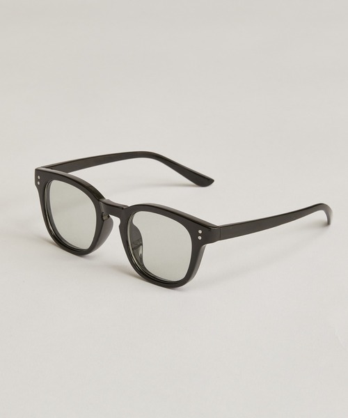 Lui's（ルイス）の「ボストンタイプ#2 / カラーレンズサングラス（サングラス・メンズ・クリア/ライトグレー・FREE）」の2枚目の写真