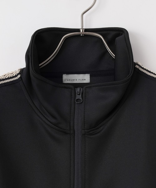 LOWRYS FARM（ローリーズファーム）の「トラックジャケット 994187（ジャージ・メンズ・ブラック/チャコールグレー・MEDIUM/LARGE）」の5枚目の写真