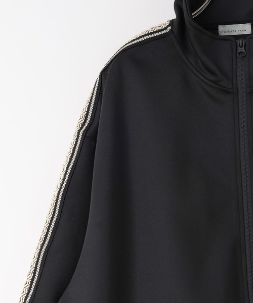 LOWRYS FARM（ローリーズファーム）の「トラックジャケット 994187（ジャージ・メンズ・ブラック/チャコールグレー・MEDIUM/LARGE）」の6枚目の写真