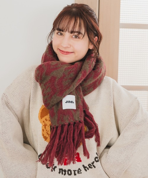 JINCL（ジンクル）の「Gorilla Big Scarf / ゴリラビッグマフラー