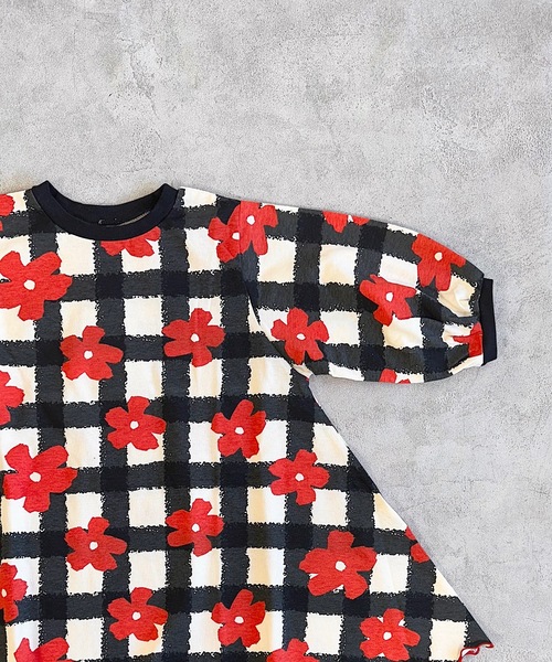 HOGAN RANCH WEAR（ホーガンランチウエア）の「ランタンロングスリーブワンピース（90～130cm）（ワンピース・キッズ・ブルー/ブラック・100/110/120/130/90）」の13枚目の写真