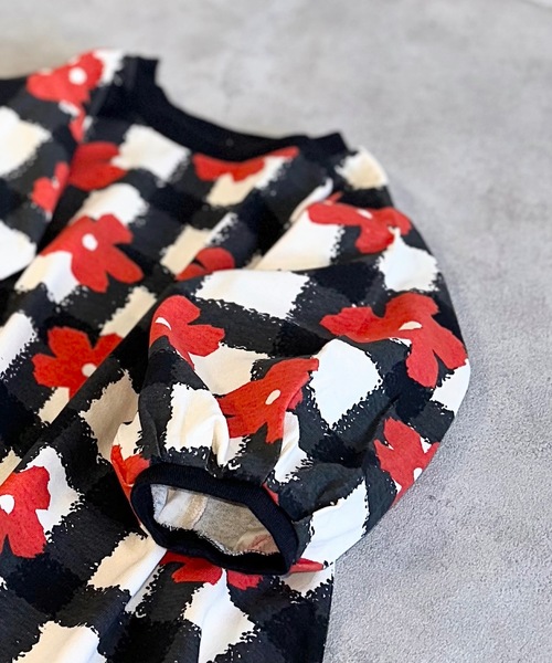 HOGAN RANCH WEAR（ホーガンランチウエア）の「ランタンロングスリーブワンピース（90～130cm）（ワンピース・キッズ・ブルー/ブラック・100/110/120/130/90）」の14枚目の写真