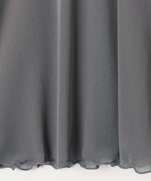 EMMEL REFINES(エメルリファインズ)の「<EMMEL REFINES>EM シアー タートル カットソー(Tシャツ/カットソー・レディース・ホワイト/ブラック/ライム/ダークグレー/シャーベット・FREE)」の18枚目の写真