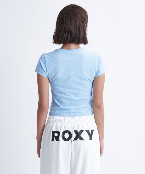 ROXY(ロキシー)の「PLANET RING TEE/ロキシー90sライクシルエットクロップドレングスタイトカットソー(Tシャツ/カットソー・レディース・グレー/ミント/ホワイト/ブラック・MEDIUM/SMALL/LARGE)」の12枚目の写真