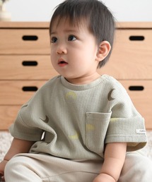 PUPPAPUPO（プッパプーポ）の「半袖 Tシャツ ワッフル（Tシャツ/カットソー）」