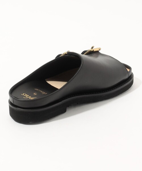 chausser(ショセ)の「【別注】plus by chausser ダブルモンクストラップサンダル(サンダル・レディース・ブラック・S/L/M)」の4枚目の写真