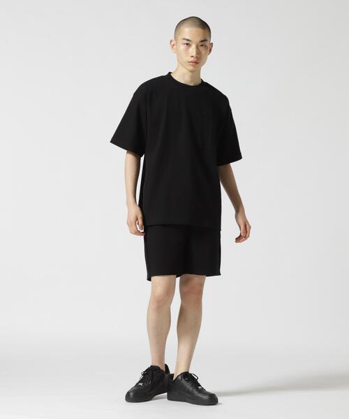 AVIREX（アヴィレックス）の「《DAILY/デイリー》RIB LOOSE FIT T-SHIRT / リブ ルーズフィット 半袖 Tシャツ / AVIREX / アヴィレックス（Tシャツ/カットソー・メンズ・ブラック/チャコールグレー/グレー/ホワイト・L/M/XL）」の5枚目の写真