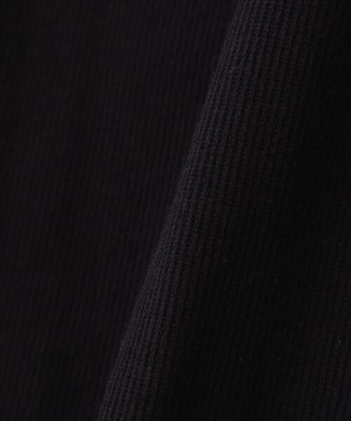 AVIREX（アヴィレックス）の「《DAILY/デイリー》RIB LOOSE FIT T-SHIRT / リブ ルーズフィット 半袖 Tシャツ / AVIREX / アヴィレックス（Tシャツ/カットソー・メンズ・ブラック/チャコールグレー/グレー/ホワイト・L/M/XL）」の9枚目の写真