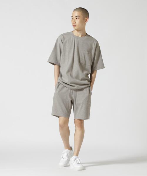 AVIREX（アヴィレックス）の「《DAILY/デイリー》RIB LOOSE FIT T-SHIRT / リブ ルーズフィット 半袖 Tシャツ / AVIREX / アヴィレックス（Tシャツ/カットソー・メンズ・ブラック/チャコールグレー/グレー/ホワイト・L/M/XL）」の11枚目の写真
