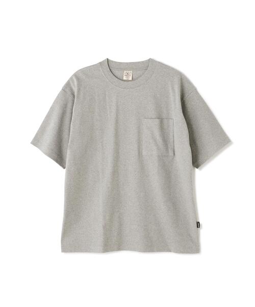 AVIREX（アヴィレックス）の「《DAILY/デイリー》RIB LOOSE FIT T-SHIRT / リブ ルーズフィット 半袖 Tシャツ / AVIREX / アヴィレックス（Tシャツ/カットソー・メンズ・ブラック/チャコールグレー/グレー/ホワイト・L/M/XL）」の13枚目の写真