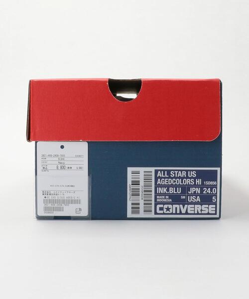 CONVERSE（コンバース）の「＜CONVERSE＞オールスター US エイジドカラーズ ＨＩ/ ハイカット スニーカー（スニーカー・レディース・ネイビー/ピンク・4(23)/4.5(23.5)/3.5(22.5)/5.5(24.5)/5(24)/6.5(25)）」の18枚目の写真