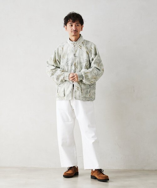 JOURNAL STANDARD relume（ジャーナルスタンダード　レリューム）の「【FORCE10 / フォーステン】別注 マウンテンジャケット（その他アウター・メンズ・グレー系その他/ホワイト×ホワイト・MEDIUM/LARGE）」の5枚目の写真