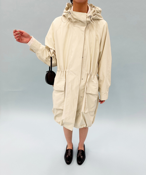 EDIT. FOR LULU（エディットフォールル）の「フーディーコート（トレンチコート・レディース・ベージュ・36/34）」の5枚目の写真