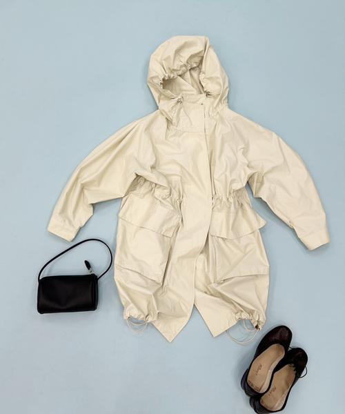 EDIT. FOR LULU（エディットフォールル）の「フーディーコート（トレンチコート・レディース・ベージュ・36/34）」の21枚目の写真