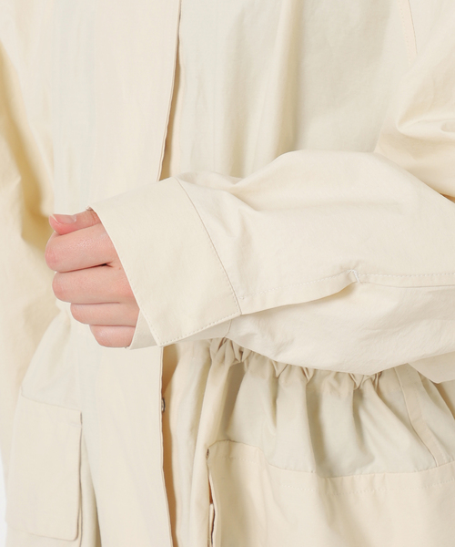 EDIT. FOR LULU（エディットフォールル）の「フーディーコート（トレンチコート・レディース・ベージュ・36/34）」の16枚目の写真