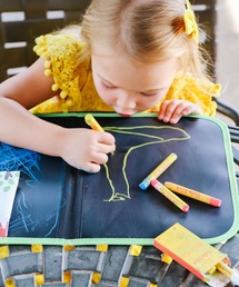 HIGHTIDE(nC^Ch)Jaq Jaq Bird Dry Erase Place Mat + Chalk Mat WNWNo[h 闎}bg G()