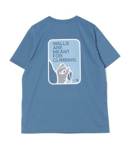 THE NORTH FACE（ザノースフェイス）の「THE NORTH FACE/ザ・ノース・フェイス S/S CLIMB ART TEE/ショートスリーブクライムアートティー 半袖Tee ストレッチ UVケア NT32486（Tシャツ/カットソー・メンズ・オフホワイト/コバルトブルー/ブラック・L/M/XL）」の15枚目の写真