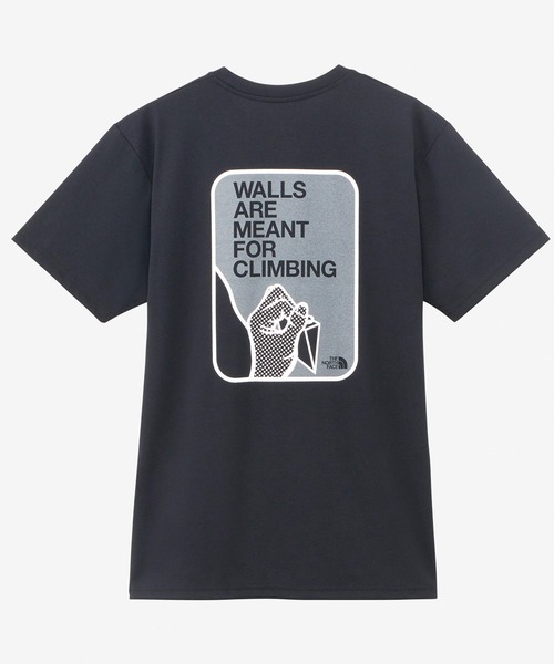 THE NORTH FACE（ザノースフェイス）の「THE NORTH FACE/ザ・ノース・フェイス S/S CLIMB ART TEE/ショートスリーブクライムアートティー 半袖Tee ストレッチ UVケア NT32486（Tシャツ/カットソー・メンズ・オフホワイト/コバルトブルー/ブラック・L/M/XL）」の10枚目の写真