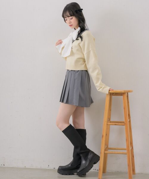 ems excite（エムズエキサイト）の「クマ刺繍ショートNTPO