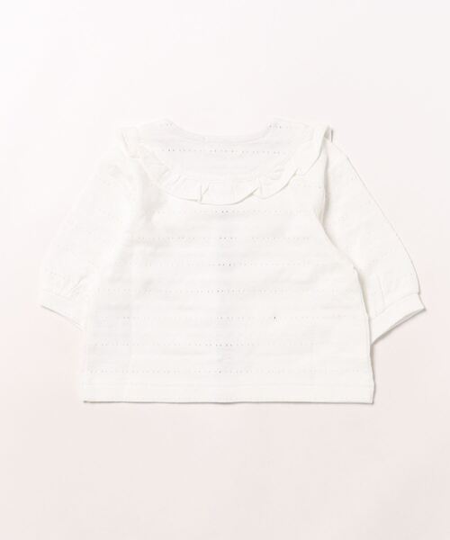 RAGMART（ラグマート）の「カーディガン 七分袖（カーディガン/ボレロ・キッズ・グリーン/クリーム/オフホワイト・80ｃｍ/90cm/95cm）」の13枚目の写真