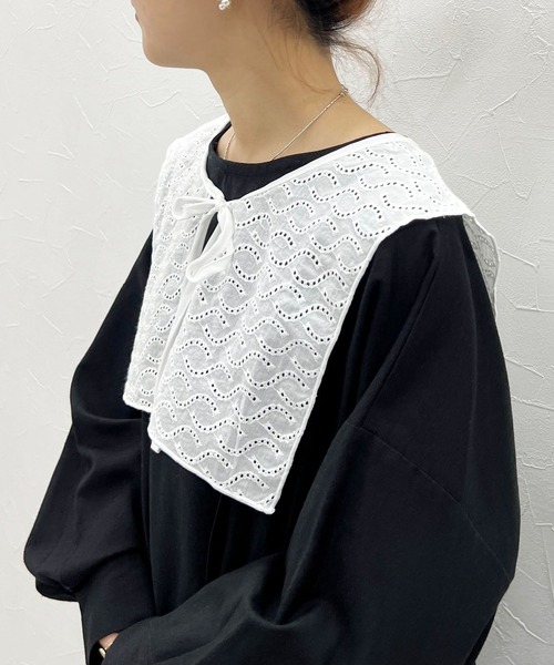 studio CLIP（スタディオクリップ）の「レース付け襟（付け襟・レディース・その他1/その他2/その他3・FREE）」の6枚目の写真