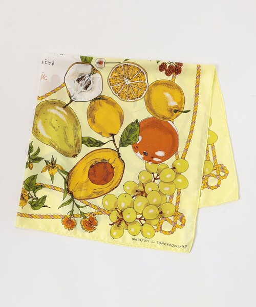 manipuri（マニプリ）の「【別注】MANIPURI FRUIT スカーフ（バンダナ/スカーフ・レディース・イエロー系その他2・FREE）」の4枚目の写真