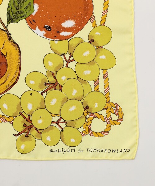 manipuri（マニプリ）の「【別注】MANIPURI FRUIT スカーフ（バンダナ/スカーフ・レディース・イエロー系その他2・FREE）」の3枚目の写真
