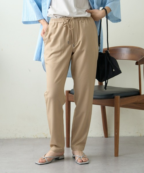 CIAOPANIC TYPY（チャオパニックティピー）の「《S~XLサイズの幅広いサイズ展開》デニムライクストレッチイージーパンツ（デニムパンツ・メンズ・ベージュ/ネイビー/チャコールグレー・SMALL/MEDIUM/LARGE/X-LARGE）」の3枚目の写真