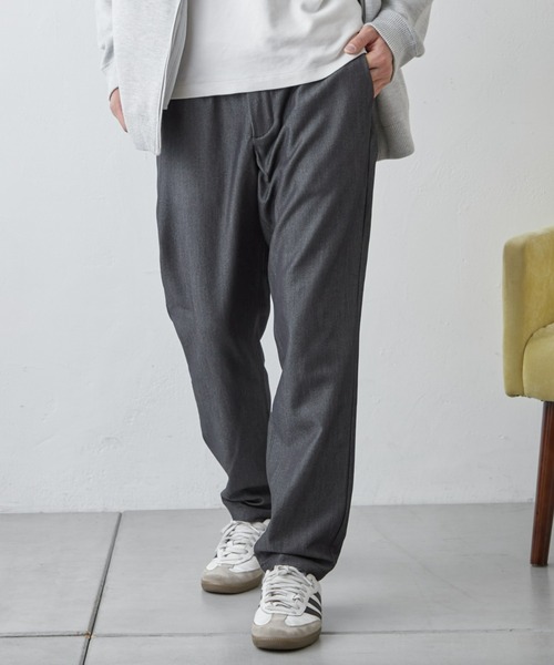 CIAOPANIC TYPY（チャオパニックティピー）の「《S~XLサイズの幅広いサイズ展開》デニムライクストレッチイージーパンツ（デニムパンツ・メンズ・ベージュ/ネイビー/チャコールグレー・SMALL/MEDIUM/LARGE/X-LARGE）」の8枚目の写真