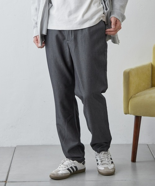 CIAOPANIC TYPY（チャオパニックティピー）の「《S~XLサイズの幅広いサイズ展開》デニムライクストレッチイージーパンツ（デニムパンツ・メンズ・ベージュ/ネイビー/チャコールグレー・SMALL/MEDIUM/LARGE/X-LARGE）」の9枚目の写真