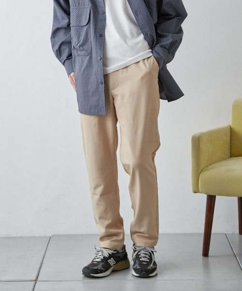 CIAOPANIC TYPY（チャオパニックティピー）の「《S~XLサイズの幅広いサイズ展開》デニムライクストレッチイージーパンツ（デニムパンツ・メンズ・ベージュ/ネイビー/チャコールグレー・SMALL/MEDIUM/LARGE/X-LARGE）」の21枚目の写真