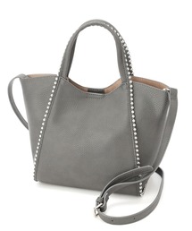 saloon | SALOON(サルーン)/《再入荷》2WAYスタッズミニトート(トートバッグ)