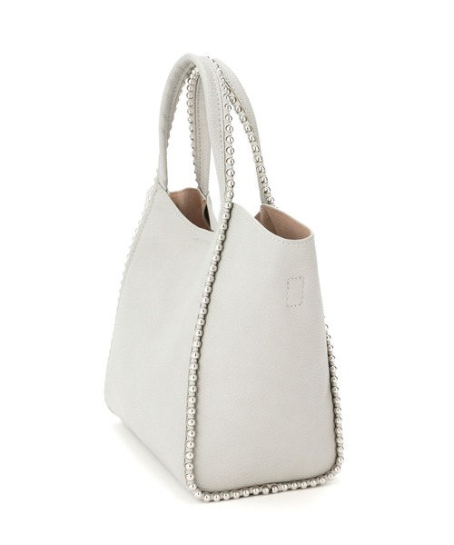 saloon(サルーン)の「SALOON(サルーン)/《再入荷・新色登場》2WAYスタッズミニトート(トートバッグ・レディース・ブラック/グレー/オフホワイト/その他1・FREE)」の16枚目の写真