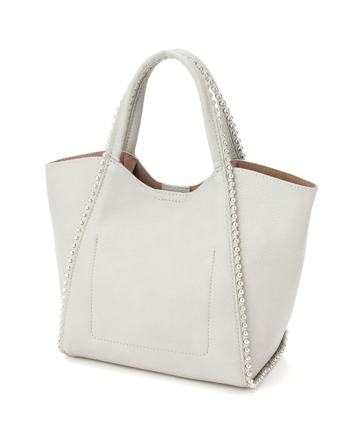 saloon(サルーン)の「SALOON(サルーン)/《再入荷・新色登場》2WAYスタッズミニトート(トートバッグ・レディース・ブラック/グレー/オフホワイト/その他1・FREE)」の17枚目の写真