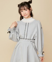 JENNI love | パールボタンチェックブラウス(シャツ/ブラウス)