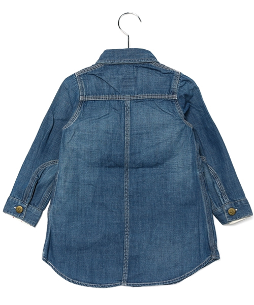 Lee（リー）の「【Lee×CIAOPANIC TYPY】KIDS リー別注デニムワンピース（ワンピース・キッズ・ダークブルー/ブルー・110/120/100/130）」の8枚目の写真