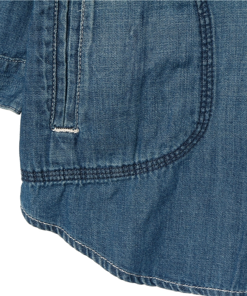 Lee（リー）の「【Lee×CIAOPANIC TYPY】KIDS リー別注デニムワンピース（ワンピース・キッズ・ダークブルー/ブルー・110/120/100/130）」の5枚目の写真