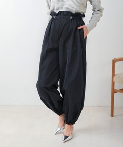 【AKIKOAOKI】24SS wide work trousers Prospective Flow Zouhiki Pants | Tortoise General Store