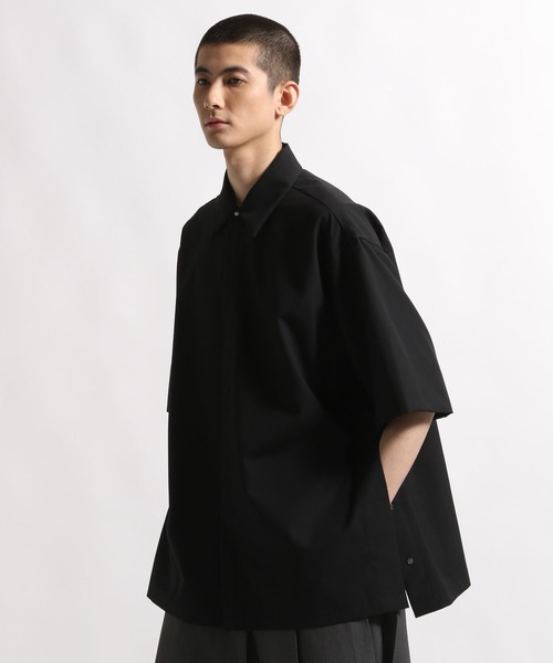 STERNBERG(スタンバーグ)の「STERNBERG/ウールタイプライターシャツ STERNBERG(スタンバーグ)の「STERNBERG/ウールタイプライターシャツ