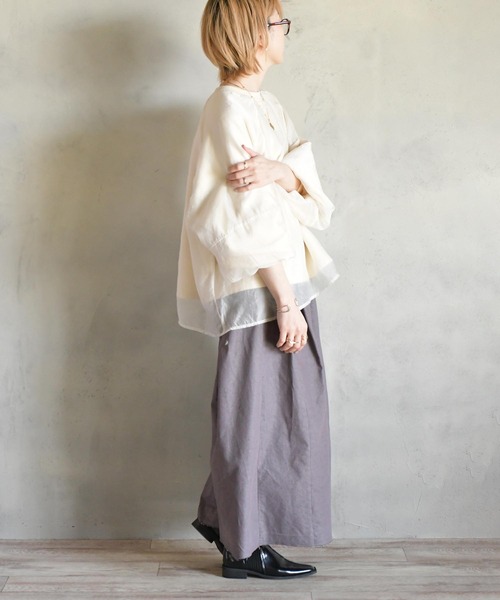 BITTOKO(ビットコ)の「ホワイトハギデニムパンツ(デニムパンツ・レディース・ホワイト/グレー・SMALL/MEDIUM)」の10枚目の写真