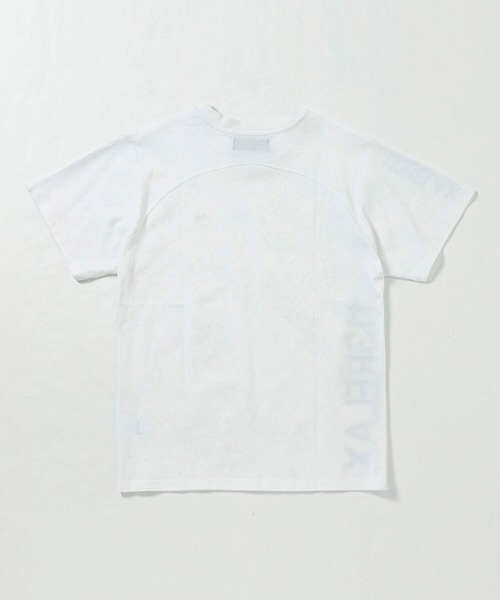 1PIU1UGUALE3 RELAX (ウノピゥウノウグァーレトレ リラックス)の「1PIU1UGUALE3 RELAX(ウノピゥウノウグァーレトレ リラックス)ラインストーンサイドロゴ半袖Tシャツ(Tシャツ/カットソー・メンズ・ホワイト/ブラック・S/M/L/XL/XXL)」の13枚目の写真