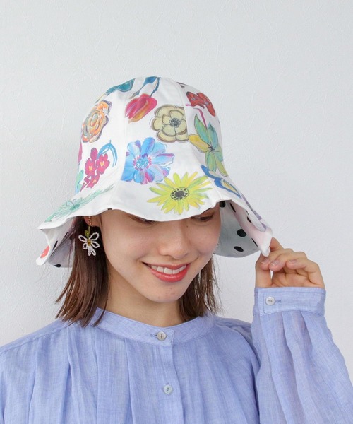 Barairo no Boushi（バライロノボウシ）の「【Barairo no Boushi】お花のチューリップクロシェ（ハット・レディース・ホワイト系その他/その他1・FREE）」の15枚目の写真