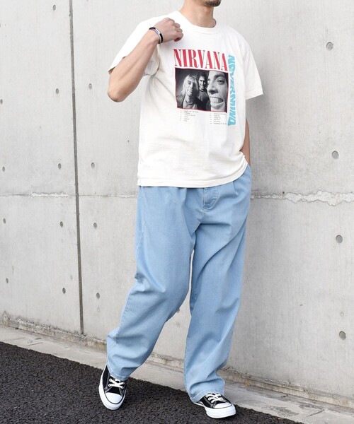 SHIPS any（シップス エニィ）の「GOOD ROCK SPEED: ミュージック グラフィック プリント バンド Tシャツ◇（Tシャツ/カットソー・メンズ・ホワイト/オフホワイト/ブラック/グレー/ダークグレー/ホワイト系その他/チャコールグレー/グレー系その他・MEDIUM/LARGE/X-LARGE）」の20枚目の写真